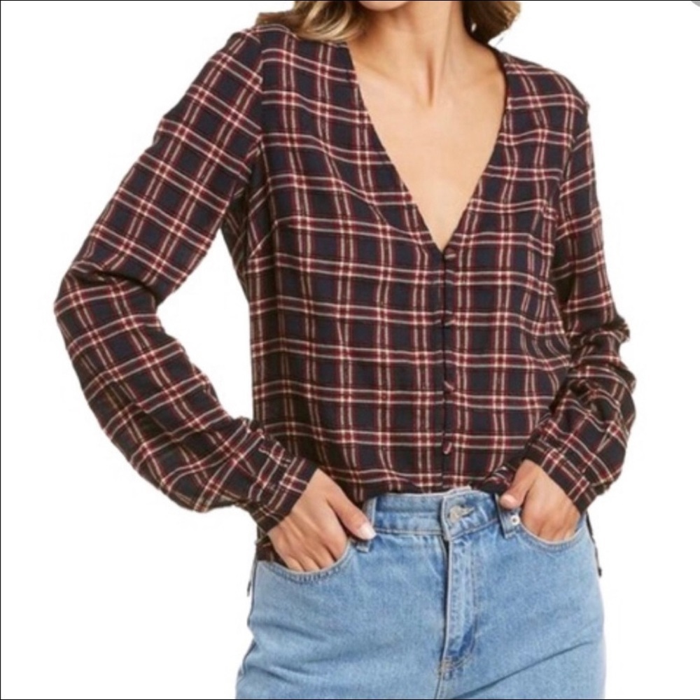 NEW Veronica Beard Peggy Blouse size 4